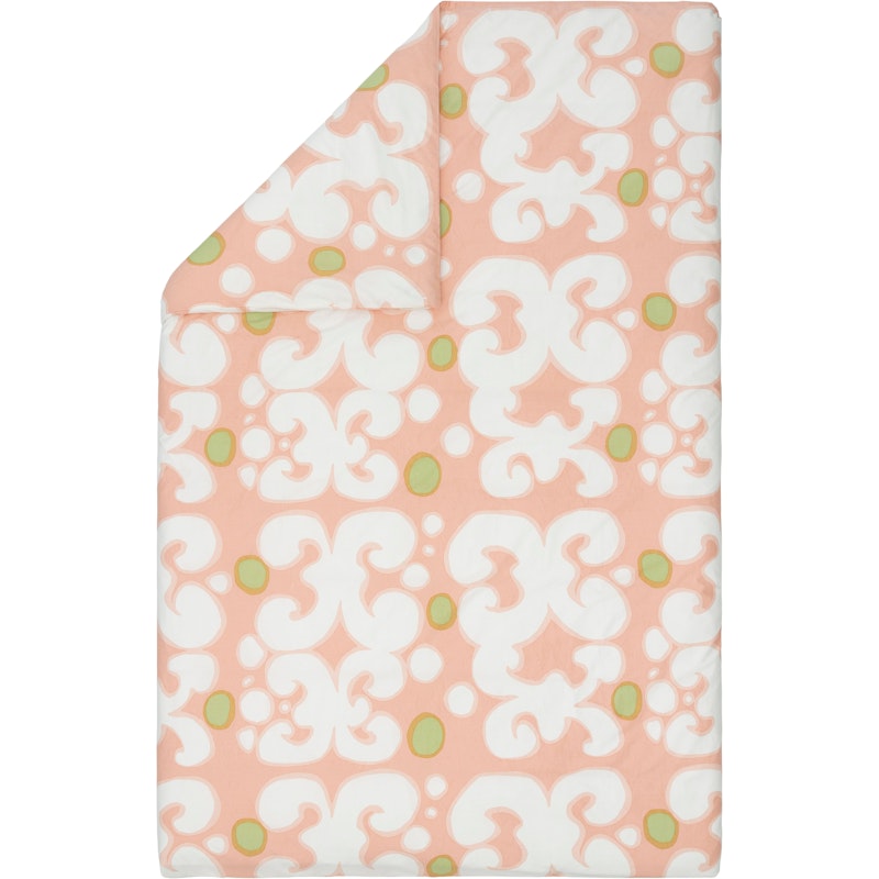 Keidas Duvet Cover 150x210 cm, Off-white / Pear