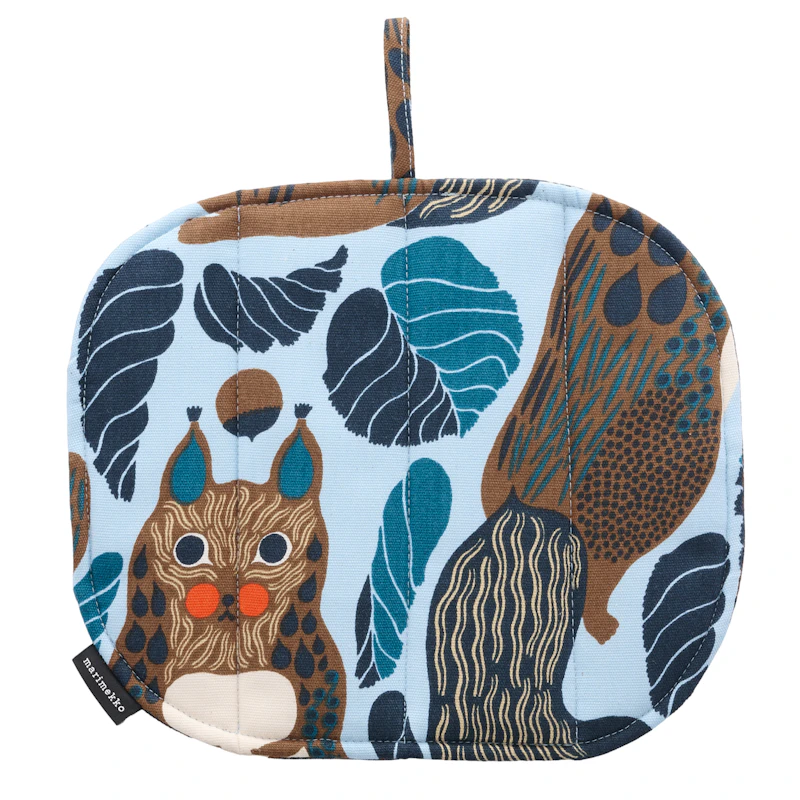 Kurre Tray, Multi / Sky Blue