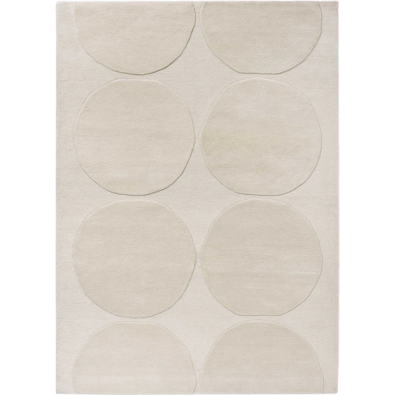 Marimekko Isot Kivet Rug 170x240 cm, Natural White