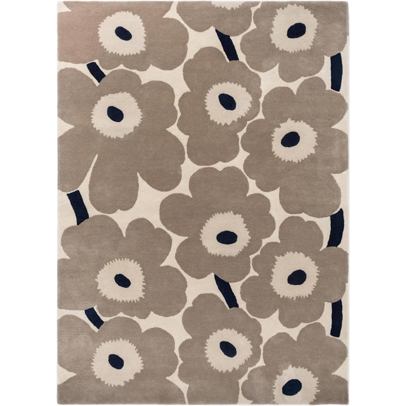 Marimekko Unikko Rug 200x300 cm, Greige