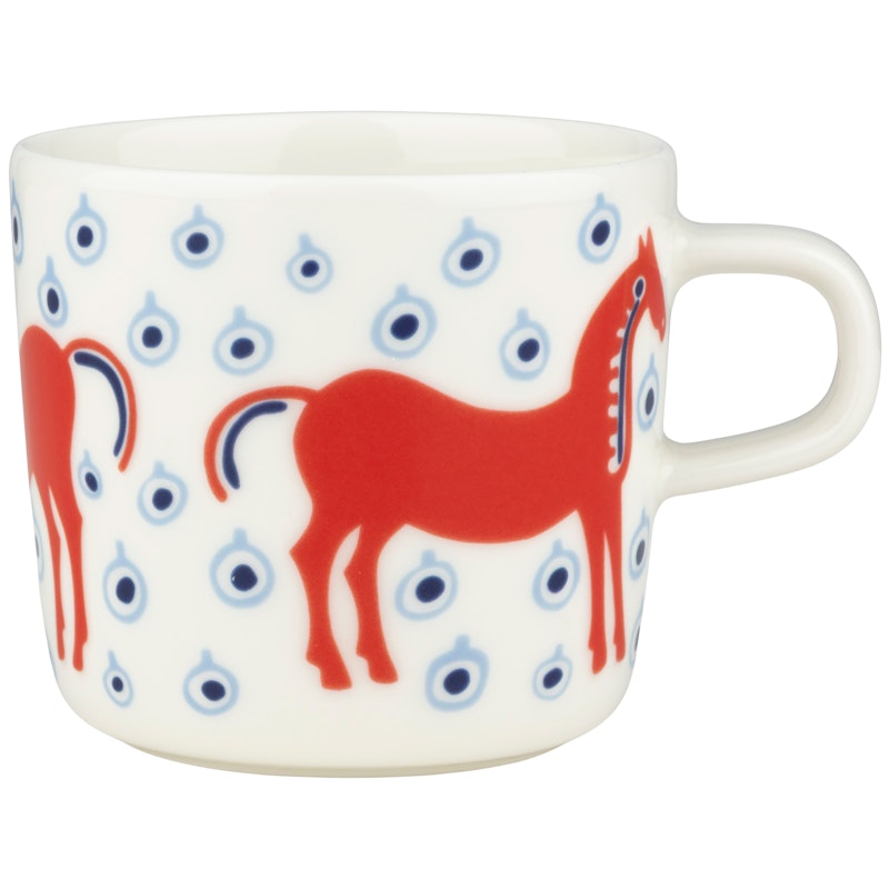 Musta Tamma Mug 20 cl, Blue / Orange Red