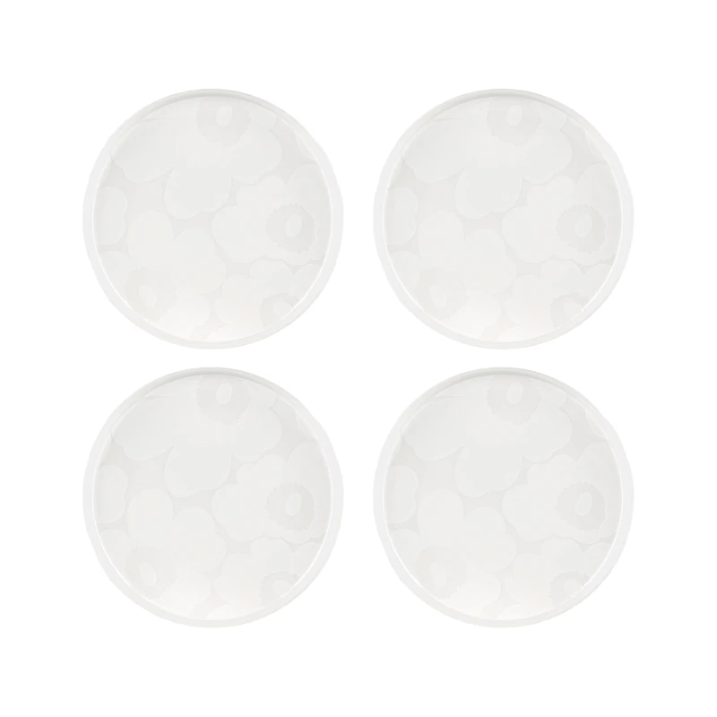 Oiva Side Plate 20 cm 4-pack, White