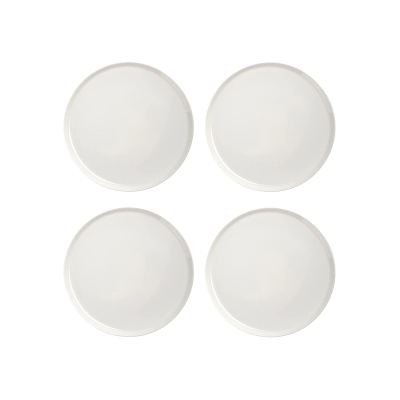 Oiva Side Plate 20 cm 4-pack, White