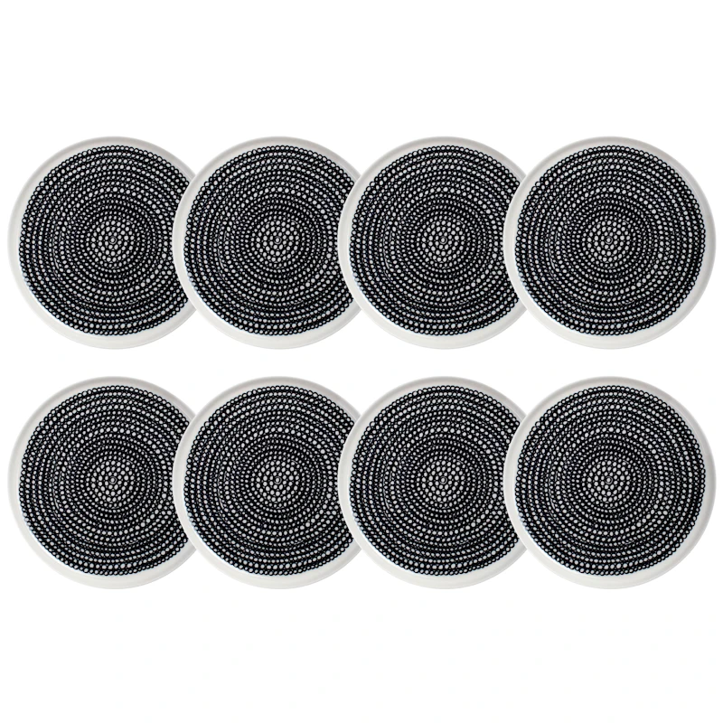 Oiva/Siirtolapuutarha Side Plate 20 cm 8-pack