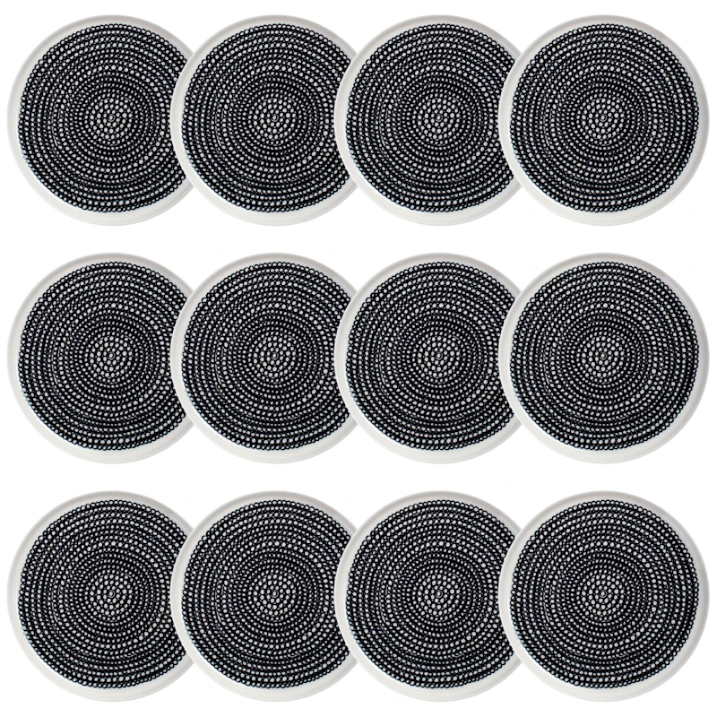 Oiva/Siirtolapuutarha Side Plate 20 cm 12-pack