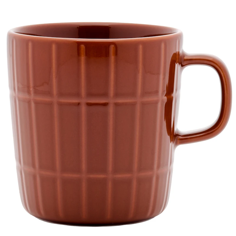Oiva/Tiiliskivi Mug 40 cl, Chestnut