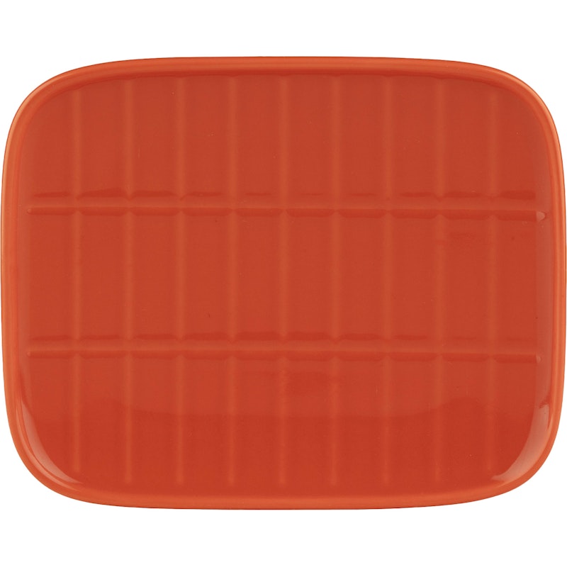 Oiva/Tiiliskivi Plate 12x15 cm, Orange