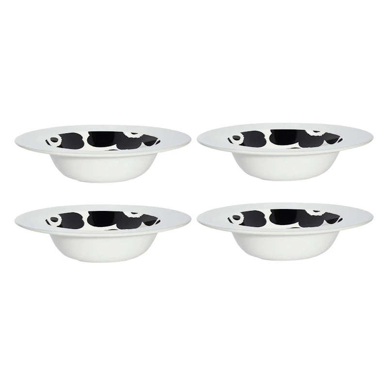 Oiva / Unikko Deep Plate 20 cm 4-pack