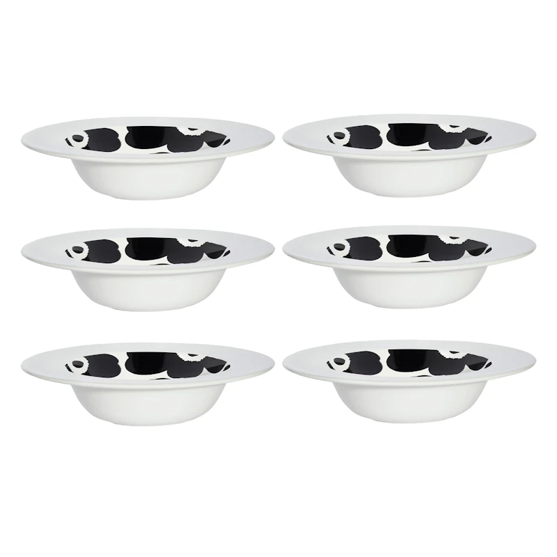 Oiva / Unikko Deep Plate 20 cm 6-pack