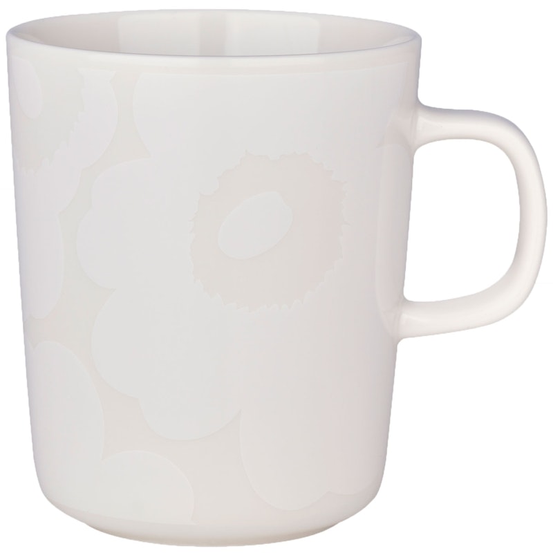Oiva/Unikko Mug 25 cl, White