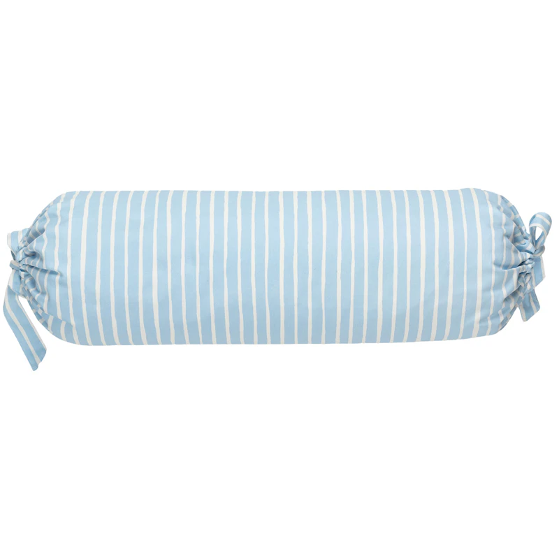 Piccolo Cushion 19x54 cm, White / Light Blue