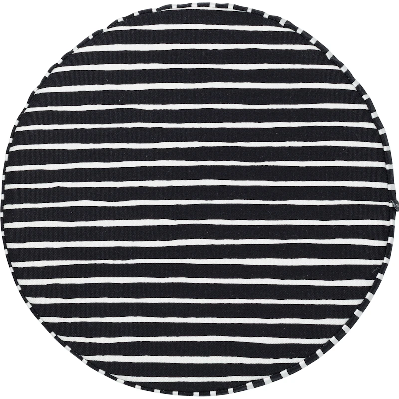 Piccolo Cushion 35 cm, Black / White