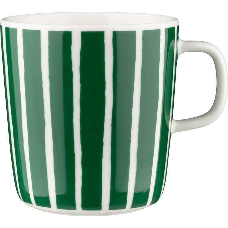 Piccolo Mug 40 cl, White / Green