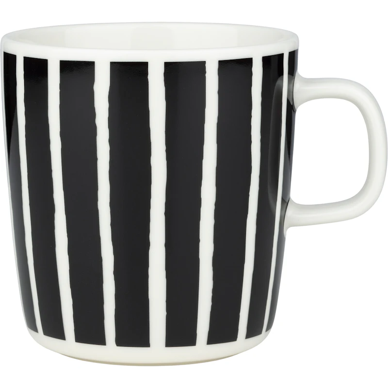 Piccolo Mug 40 cl, White / Black