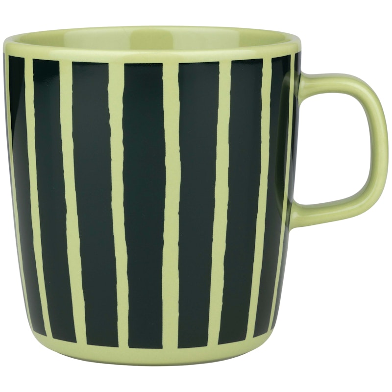 Piccolo Mug 40 cl, Pear / Dark Green