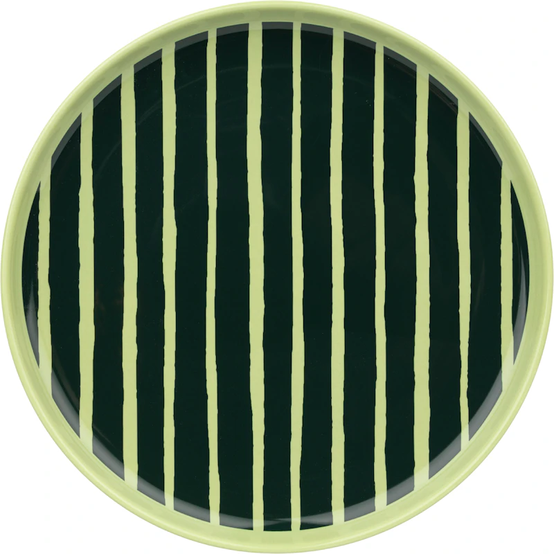 Piccolo Plate 20 cm, Pear / Dark Green