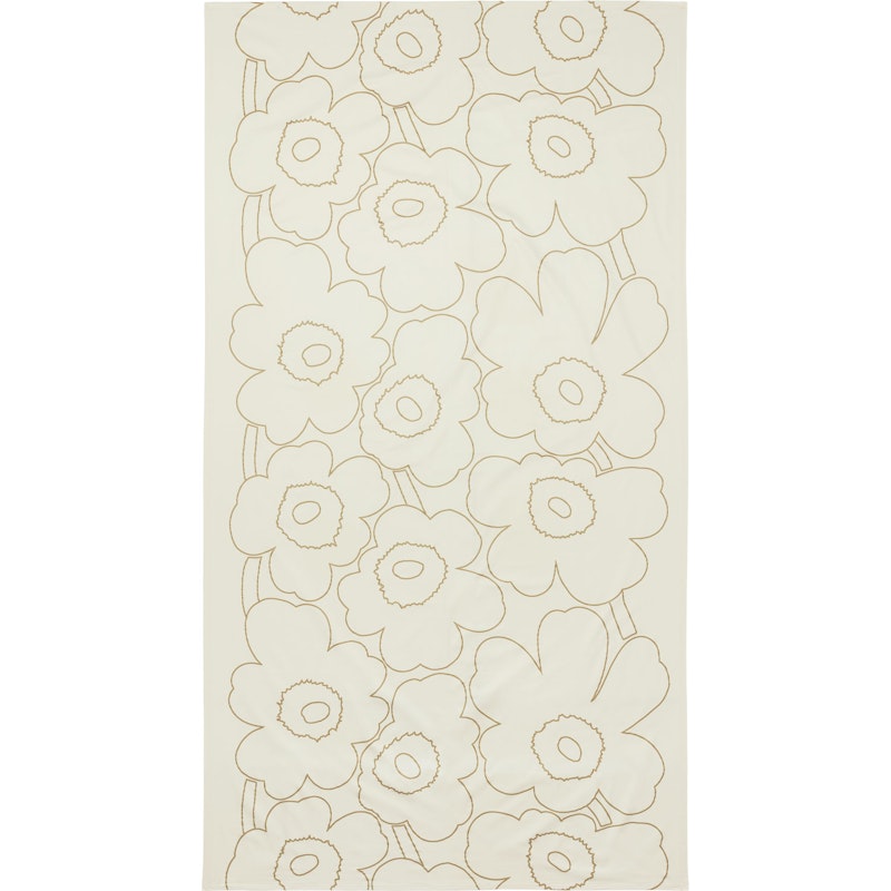 Piirto Unikko Tablecloth 140x250 cm, Off-white / Straw