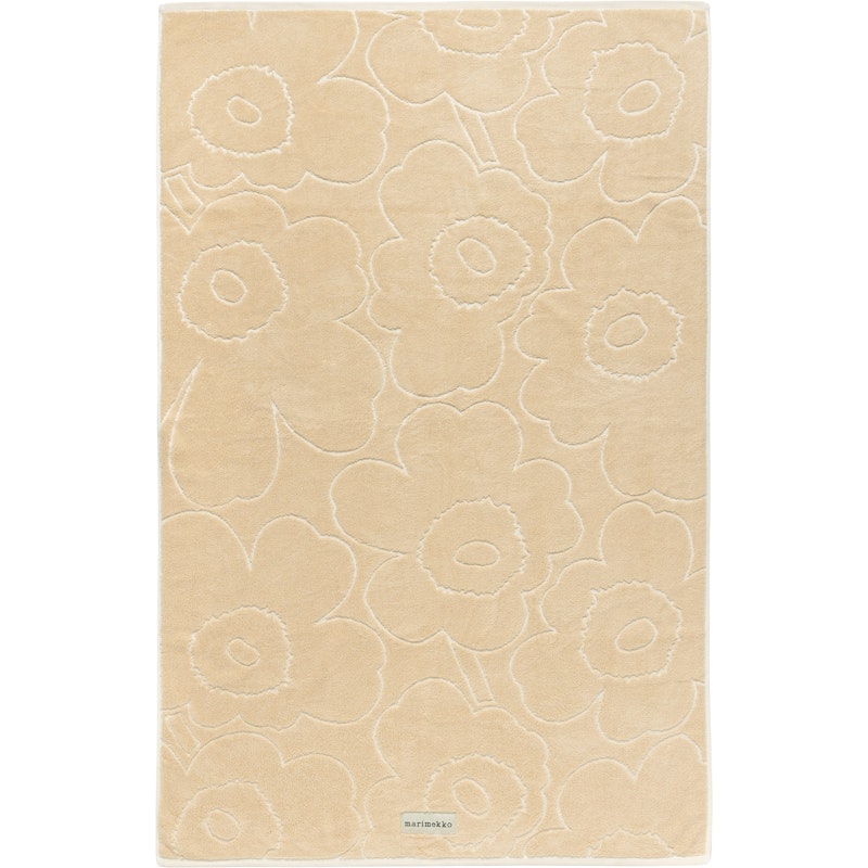 Piirto Unikko Bath Towel Straw / Off-white, 100x160 cm