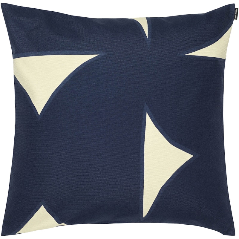 Pitkospuut Cushion Cover 60x60 cm, Sand/Dark Blue