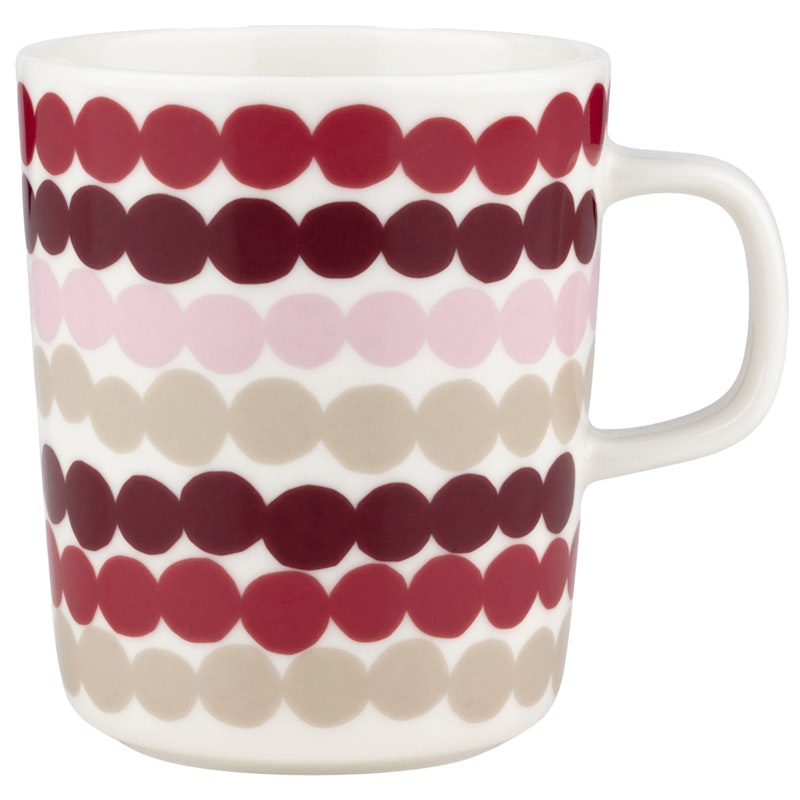 Räsymatto Coffee Cup 2 dl, Dark Red