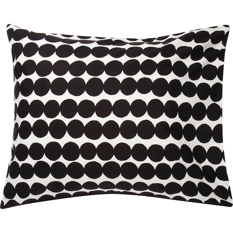 Räsymatto Pillowcase 50x60 cm, White / Black