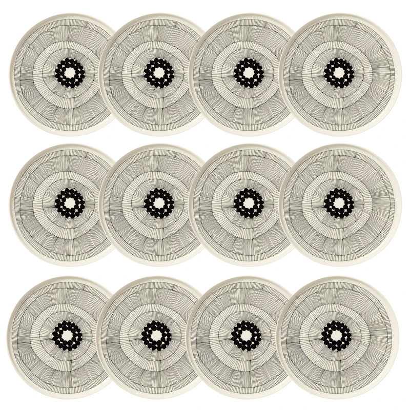Siirtolapuutarha Plate 25 cm 12-pack