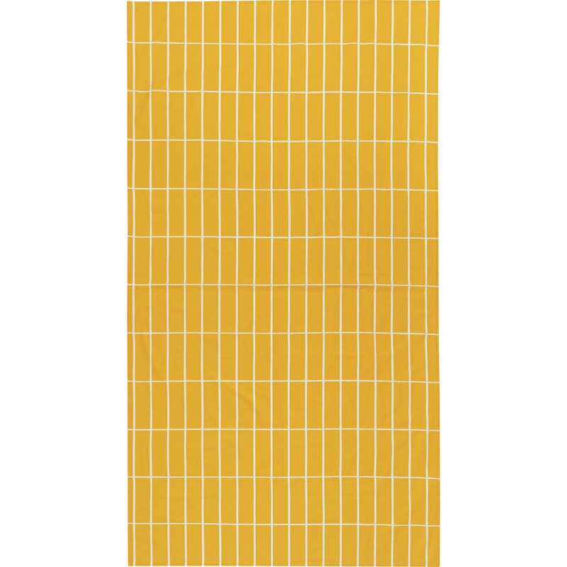 Tiiliskivi Tablecloth 135x245 cm, Sahram Yellow / Off-white