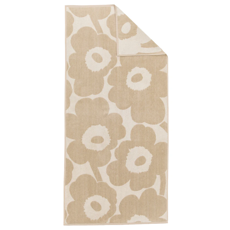 Unikko Bath Towel, Off-white / Linen