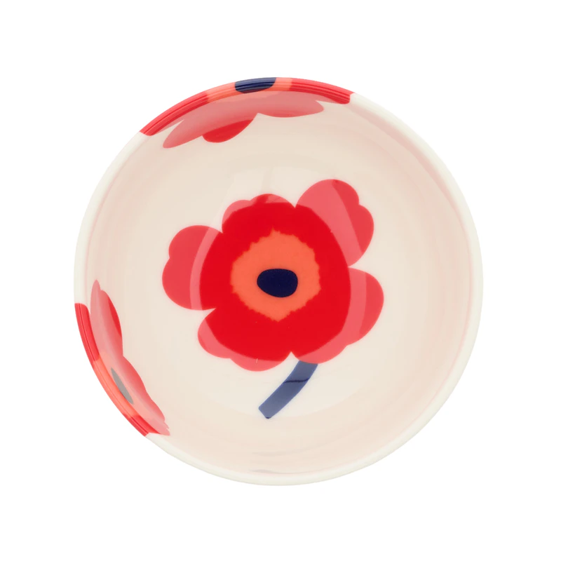 Unikko Bowl 30 cl, Red