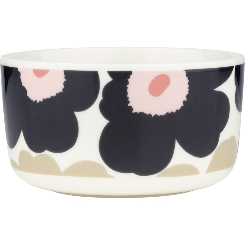 Oiva/Unikko Bowl 50 cl, Pink / Sand