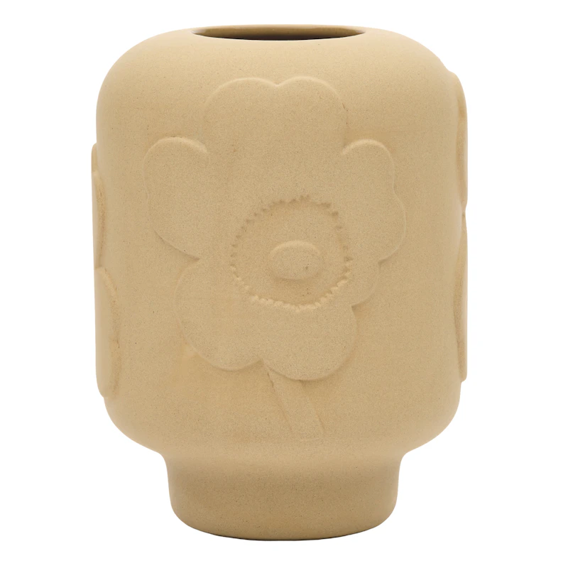Unikko ceramic vase, Sandstone