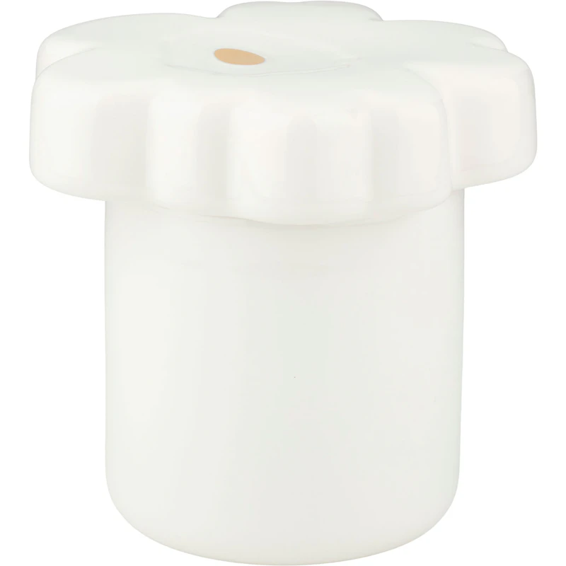 Unikko Collectible Jar 6.5x15.5 cm, White / Gold