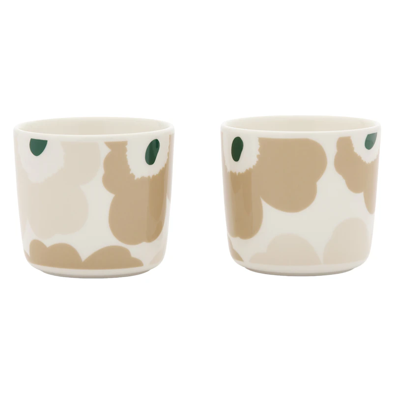 Unikko Cup 20 cl 2-pack, Light Sand