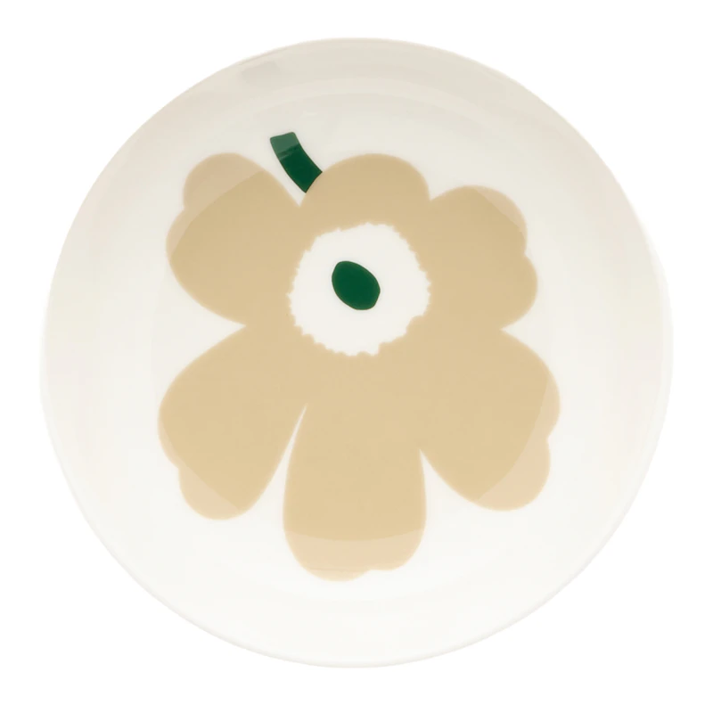 Unikko Deep Plate 13 cm, Light Sand