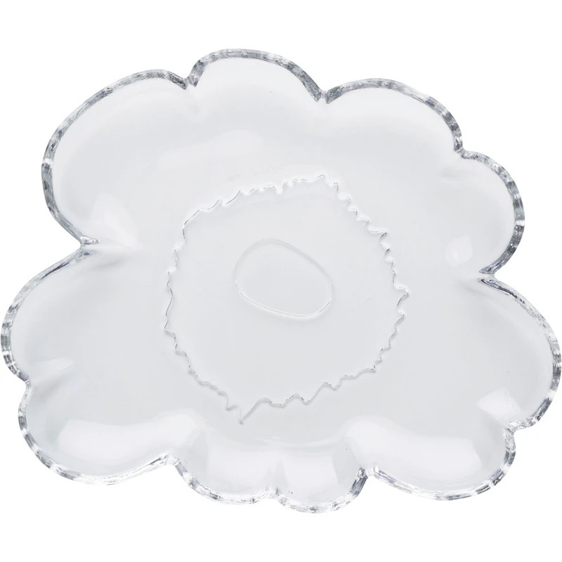 Unikko Anniversary Plate 20 cm, Glass Glass 20 cm, Clear