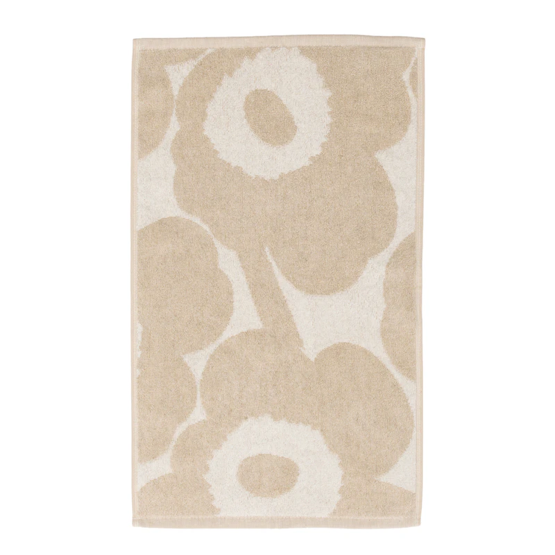 Unikko Guest Towel, Off-white / Linen