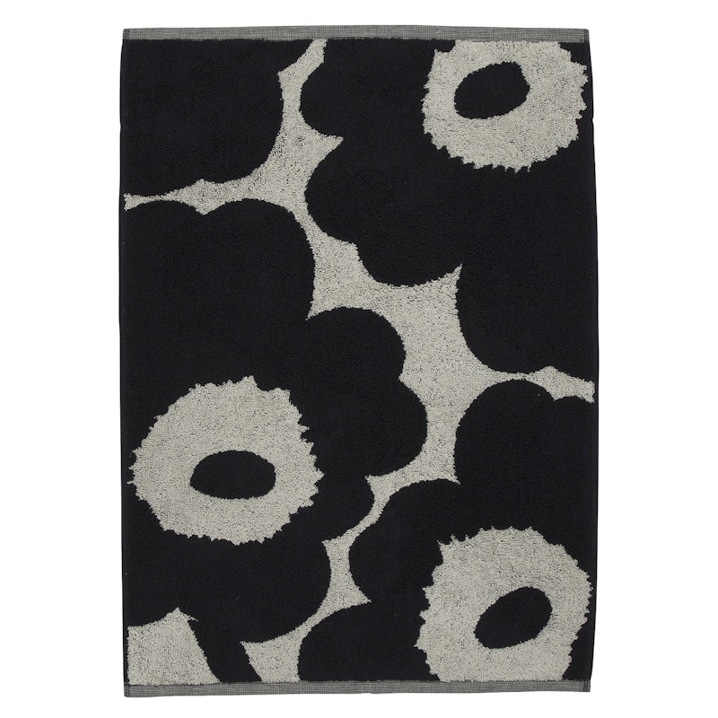 Unikko Towel 50x70 cm, Dark Blue