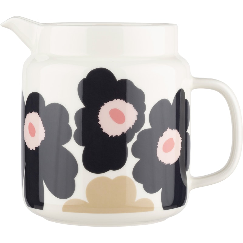Unikko Jug 1,25 l, Sand / Charcoal