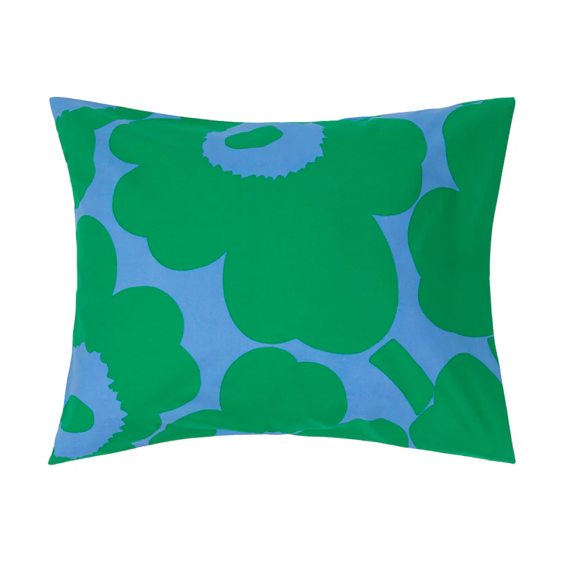 Unikko Pillowcase 50x60 cm, Green