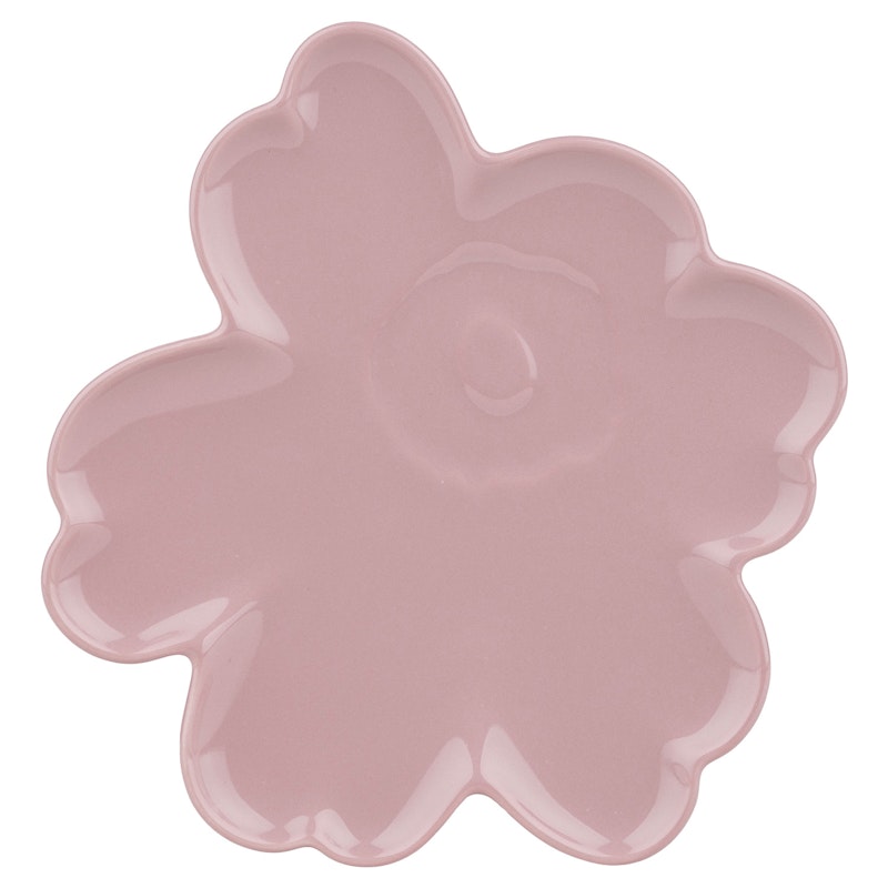 Unikko Shape Plate 20 cm, Pink