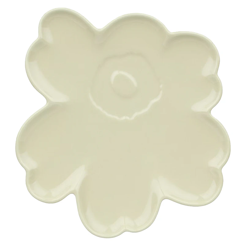 Unikko Shape Plate 20 cm, Amber