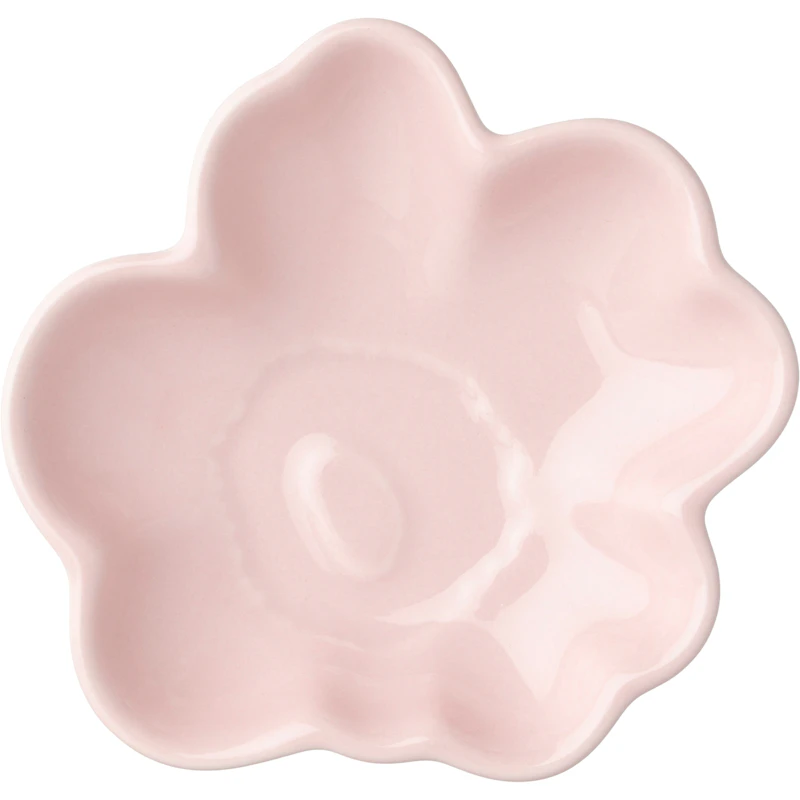Unikko Shape Plate 9 cm, Pink