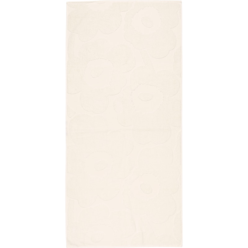 Unikko Solid Bath Towel Ivory, 70x150 cm
