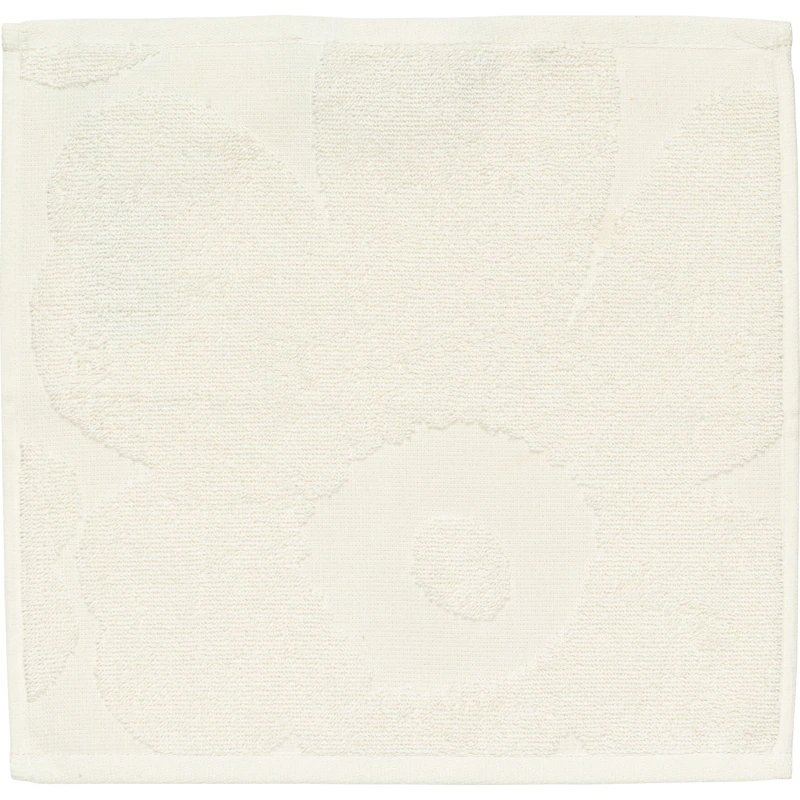 Unikko Solid Mini Towel Ivory, 32x32 cm