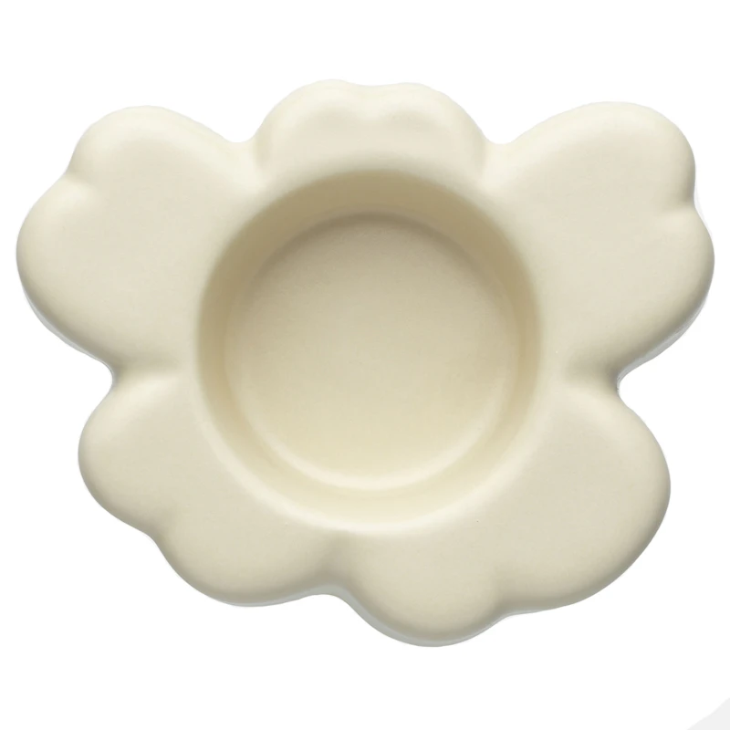 Unikko Tealight Holder, Beige