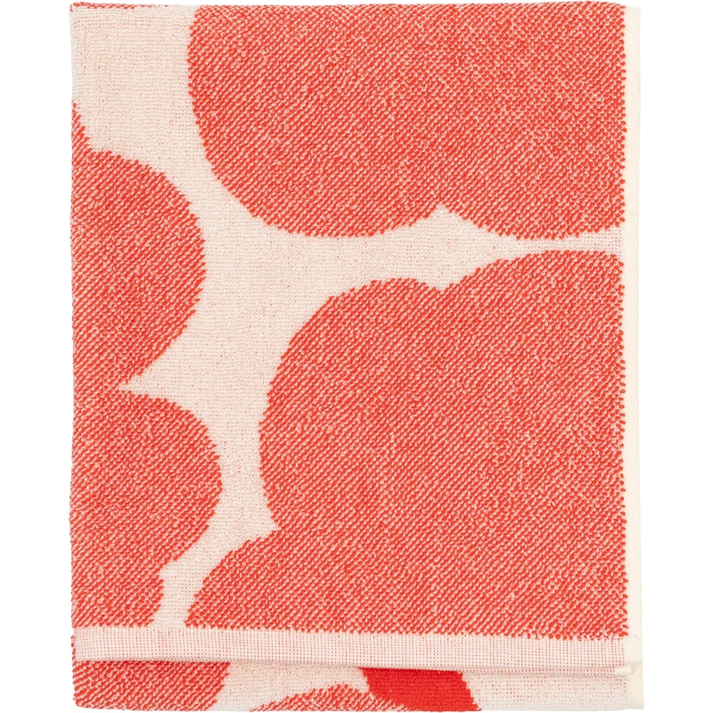 Unikko Hand Towel 50x70 cm, Orange Red