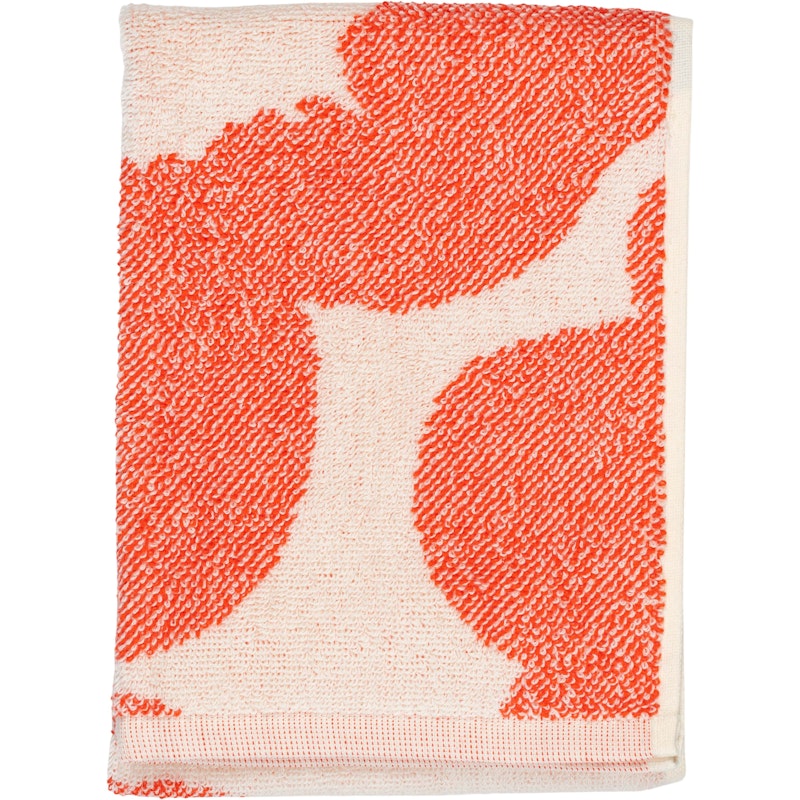 Unikko Guest Towel 32x50 cm, Orange Red