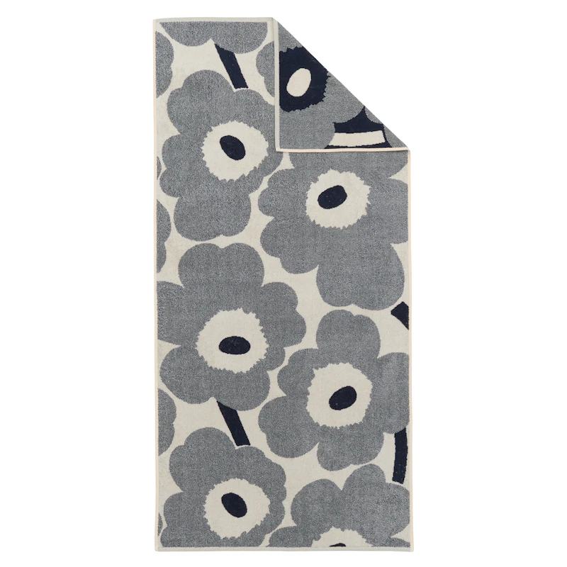 Unikko Bath Towel 70x150 cm, Blueberry