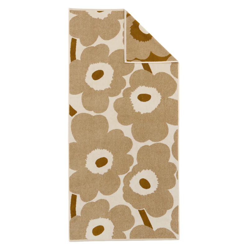 Unikko Bath Towel 70x150 cm, Bronze