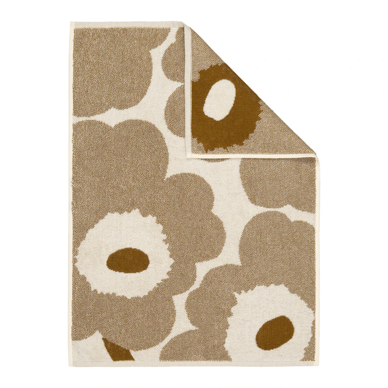 Unikko Towel 50x70 cm, Bronze